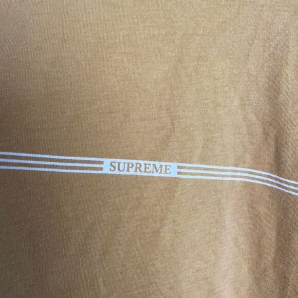 supreme yellow striped long sleeve - Picture 3 of 3